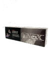 Nexx Ultra Lights 20 pack cigarette packaging with warning label on a green background.