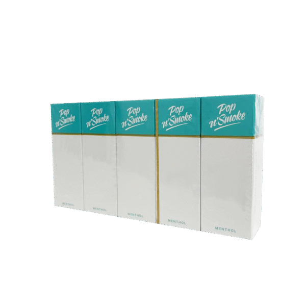 Pop N Smoke Menthol 10 pack cigarettes