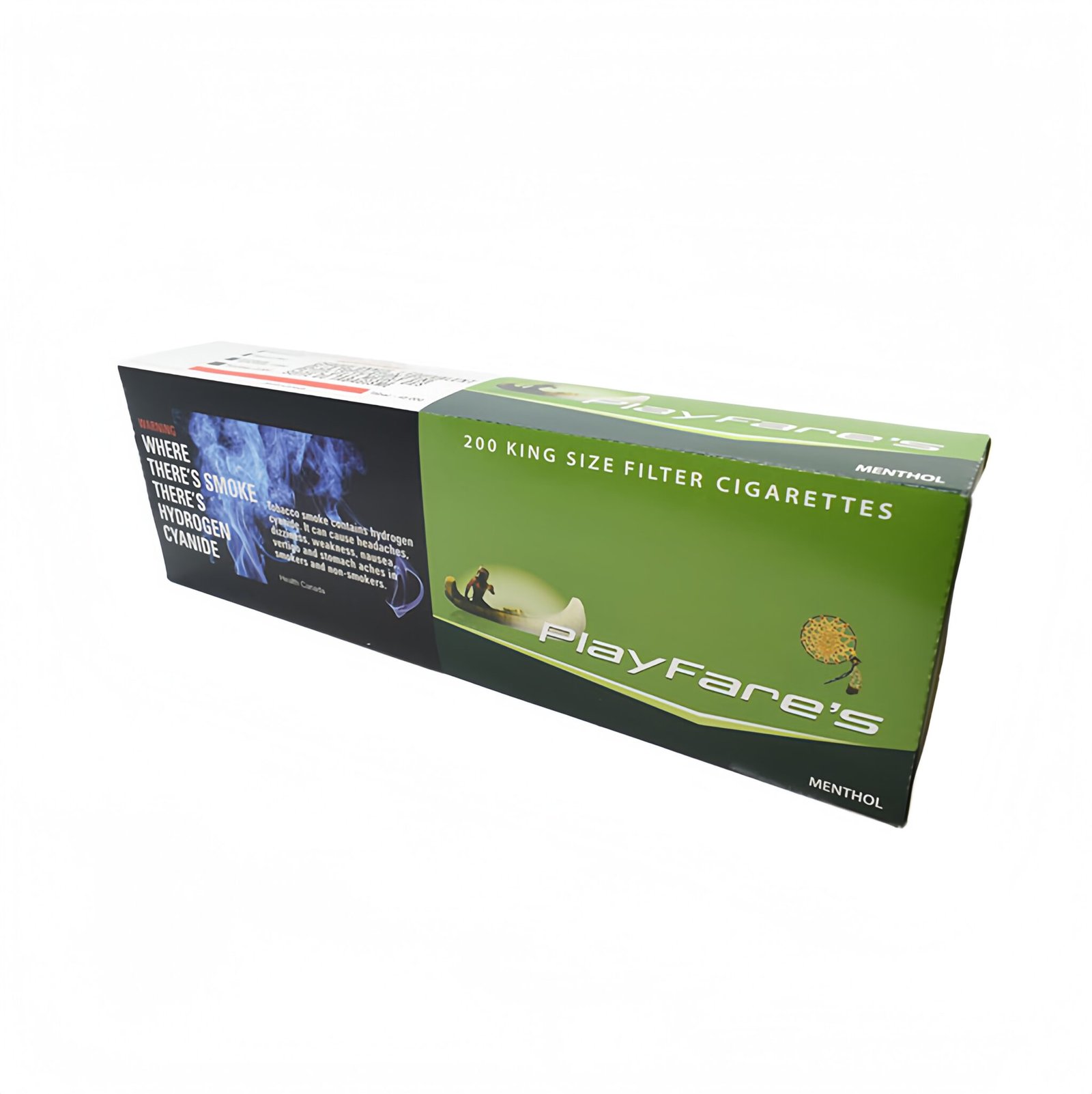 PlayFares Menthol cigarette pack