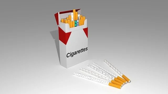 Cigarettes prepared for shipping