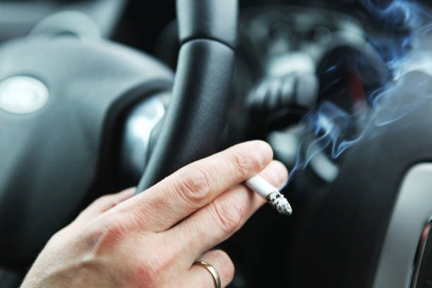 Man smoking a cigarette representing everyday Canadian smoking habits